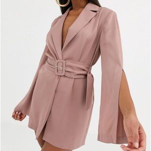 NWT ASOS Belted Blazer Dress Size 2